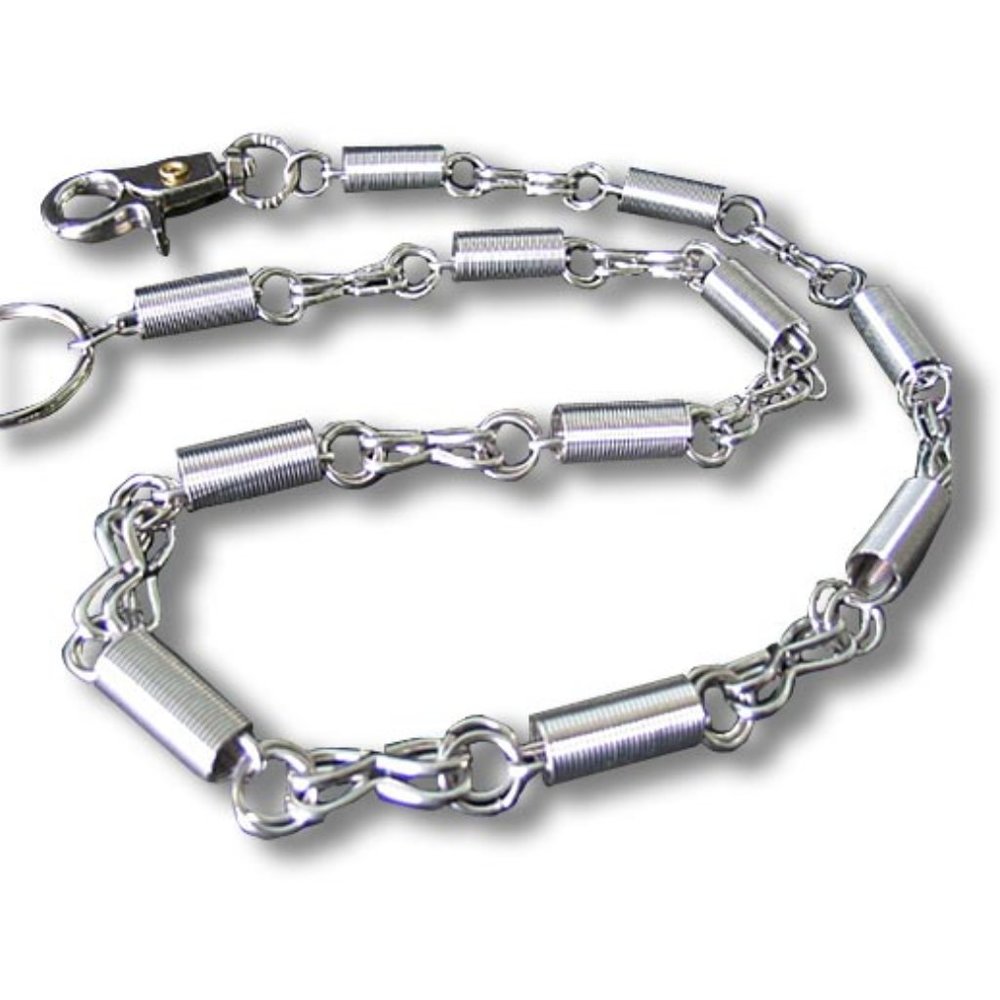 PUNK/METAL - SPRINGS WALLET KEYCHAIN